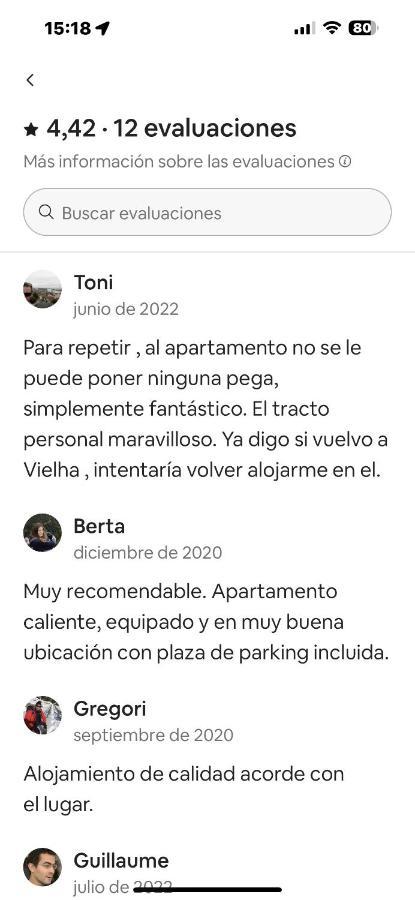 Precioso Atico Duplex En Vielha Para 6 Pax Exteriör bild
